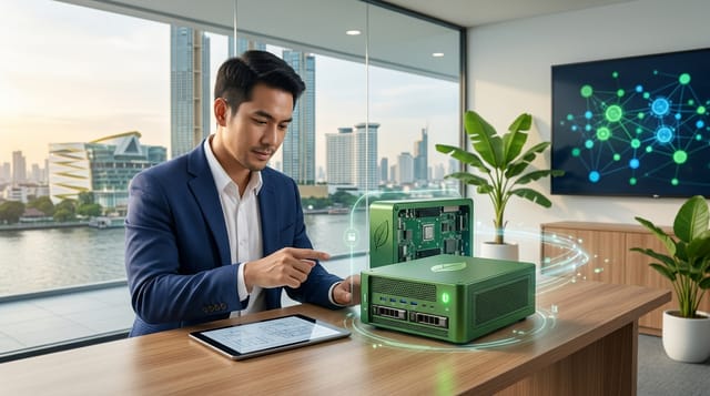 Nanobanana2: Sustainable Edge Computing for Thai Enterprises