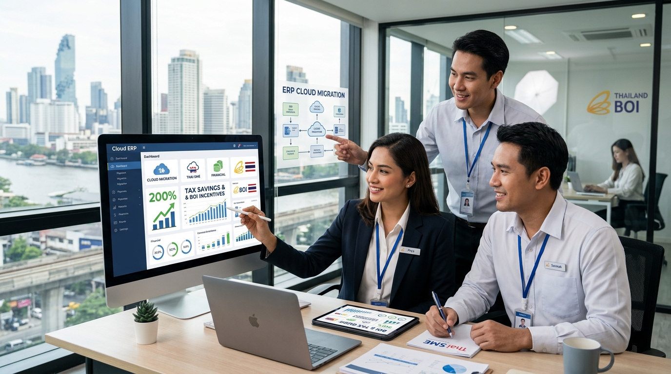Maximizing the 200% Tax Deduction and BOI Incentives for Thai SME Cloud ERP Migrations