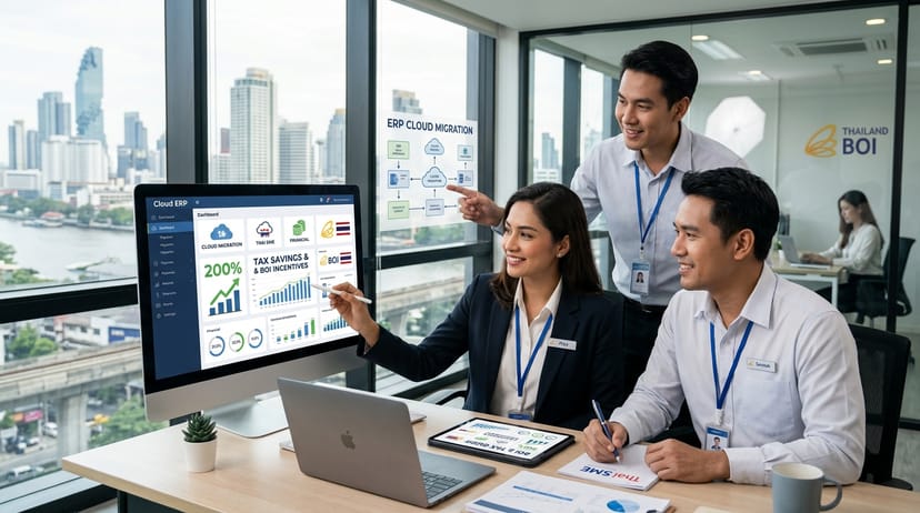 Maximizing the 200% Tax Deduction and BOI Incentives for Thai SME Cloud ERP Migrations