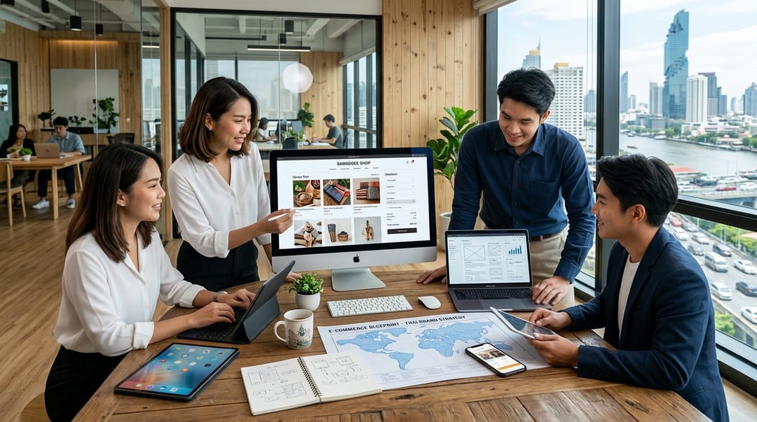 พัฒนาเว็บไซต์ E-Commerce 2026 สำหรับแบรนด์ไทย