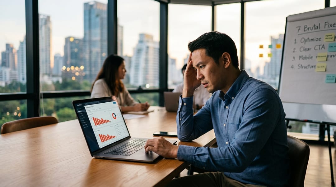 7 Key Fixes to Improve Lead Generation for Thai SMB Websites