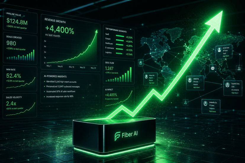 4,400% Growth in 30 Days: How Fiber AI Is Rewriting the Rules of B2B Sales