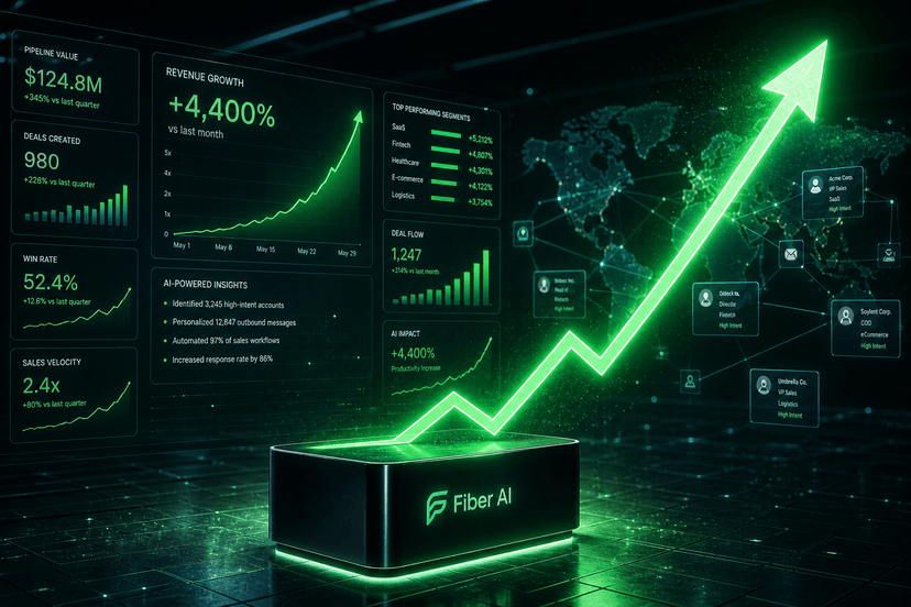 Fiber AI: Startup ที่โต 4,400% ใน 1 เดือน กำลังเปลี่ยน B2B Sales ยังไง