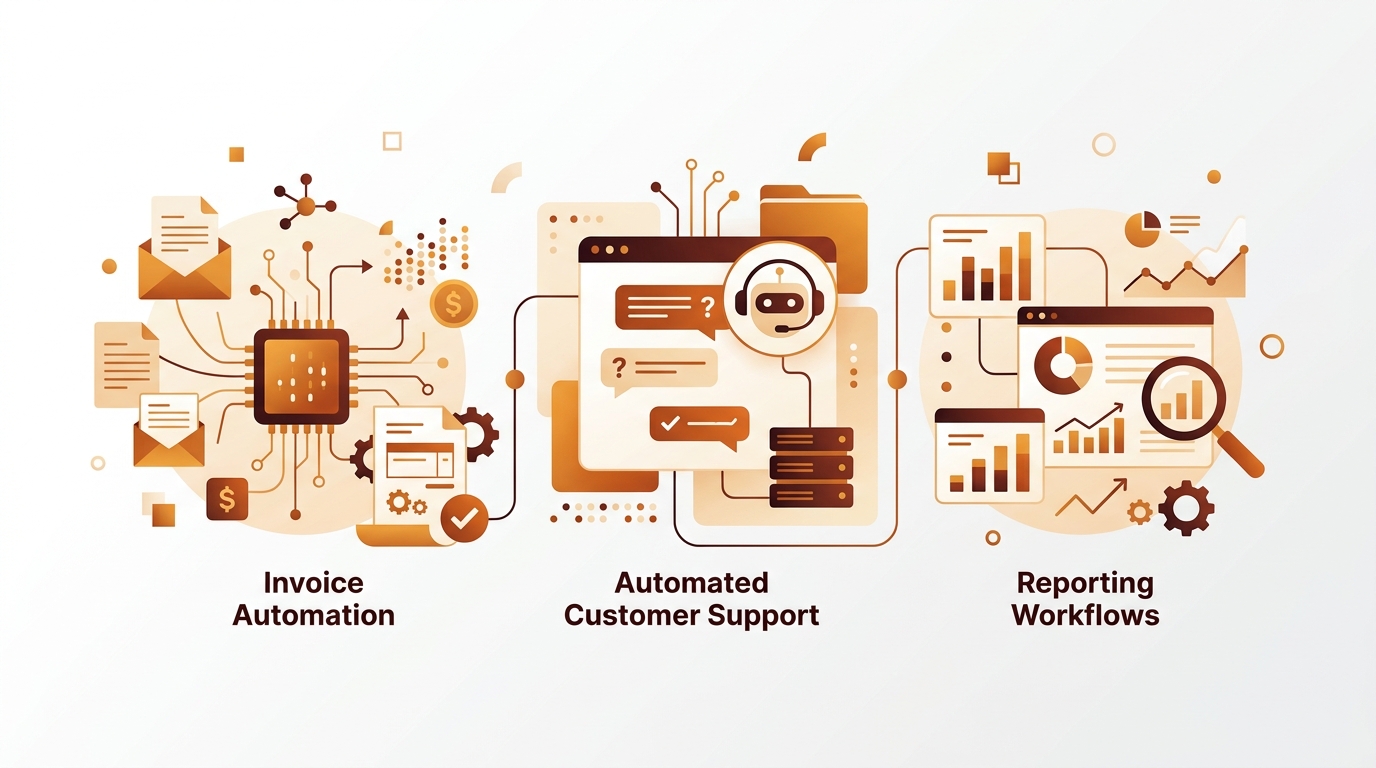 สุดยอดระบบ sme ai automation stack 2026: จัดการบิล ซัพพอร์ตลูกค้า และทำรีพอร์ต