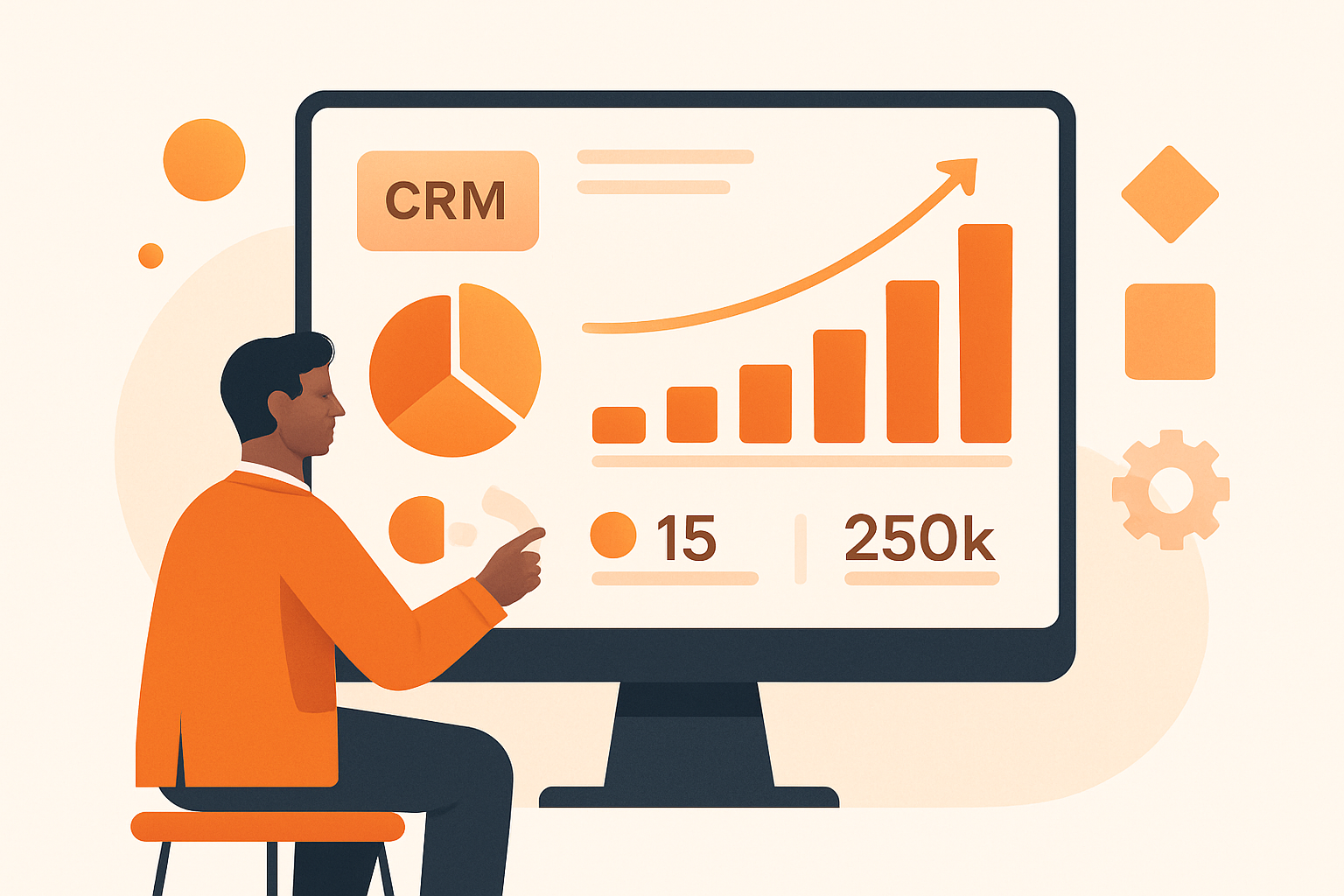 แดชบอร์ด CRM สำหรับผู้ก่อตั้ง: 5 ตัวเลขชี้ชะตาสุขภาพยอดขายที่คุณต้องรู้