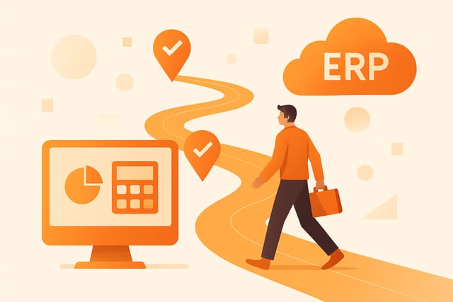 แผนการวางระบบ ERP สำหรับธุรกิจที่โตเกินโปรแกรมบัญชี