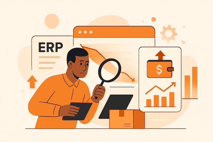 ERP Reporting Mistakes That Hide Cash Flow and Inventory Problems