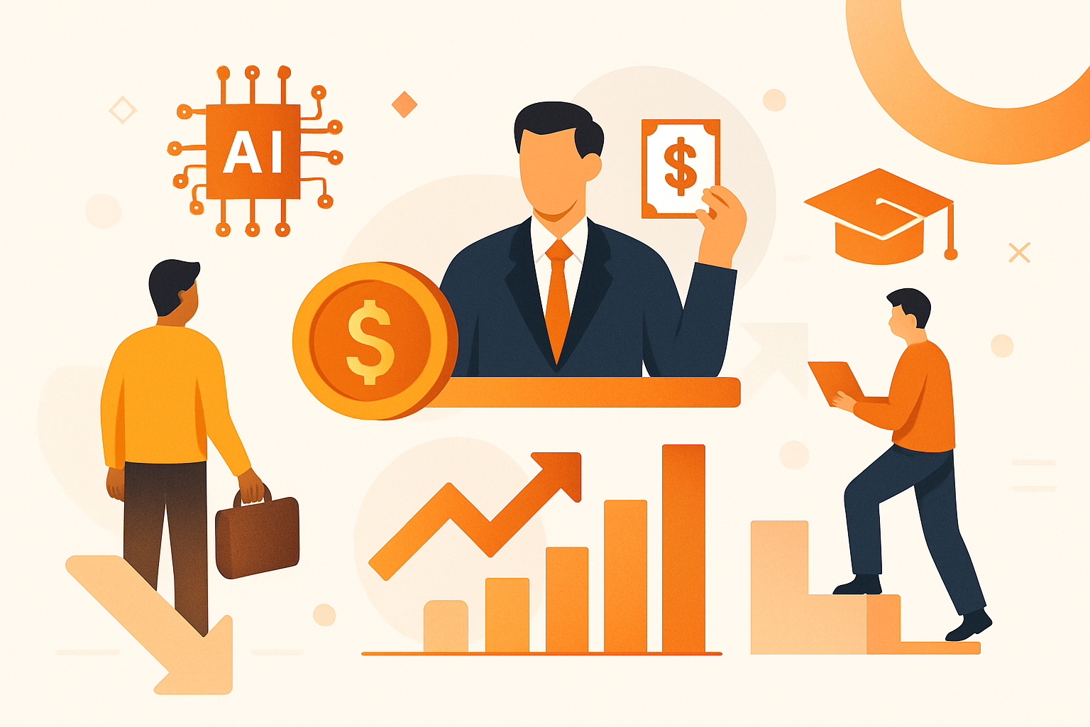 เลิกจ้างหรือปรับทักษะ? กรอบการตัดสินใจเรื่อง AI สำหรับ CFO และ HR