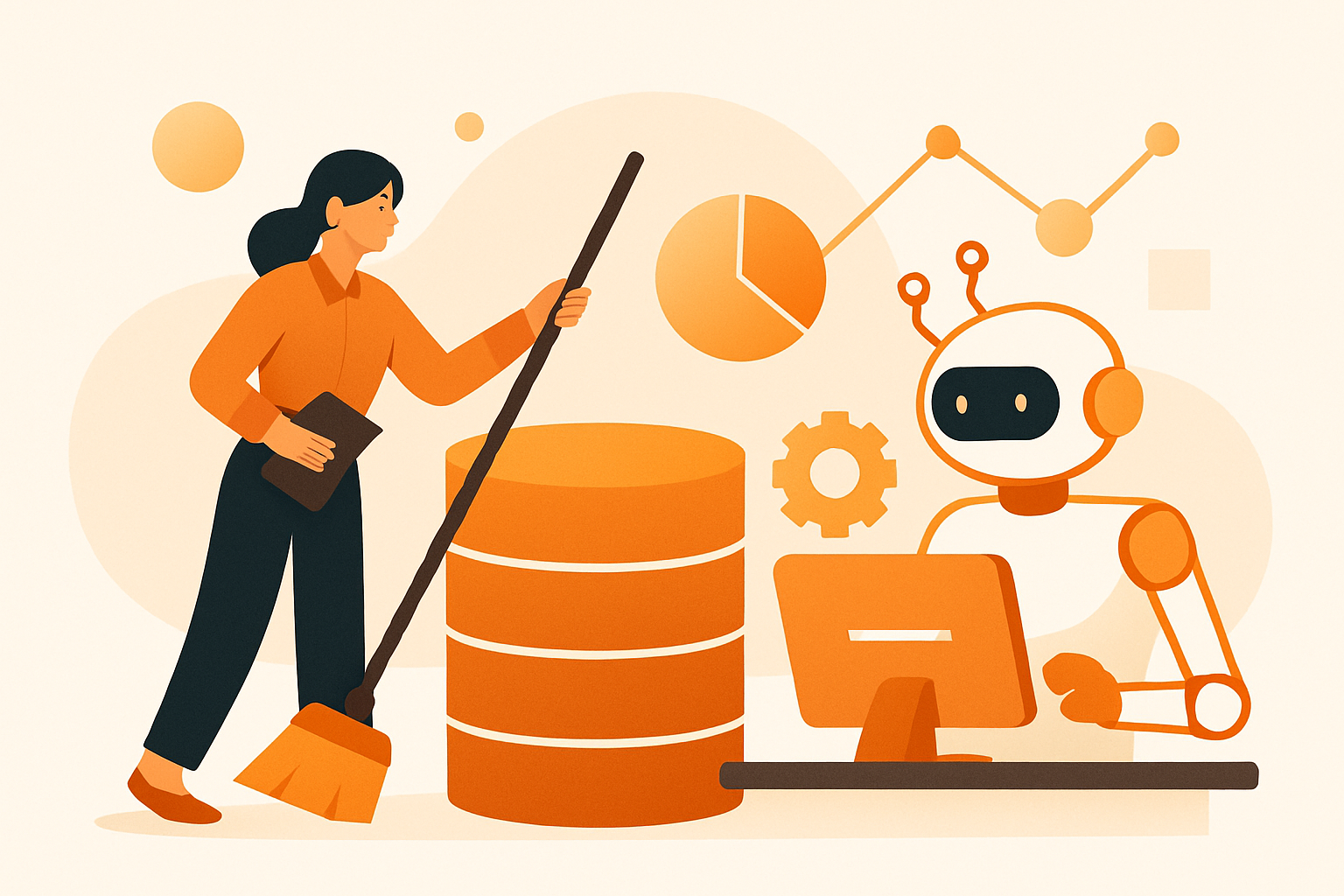 การเตรียมข้อมูล AI สำหรับผู้เริ่มต้น: สิ่งที่ต้องทำความสะอาดก่อนสร้างระบบอัตโนมัติ