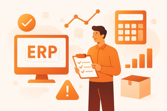 สัญญาณธุรกิจต้องใช้ ERP แก้รายงานล่าช้า ข้อมูลผิดพลาด และสต๊อก