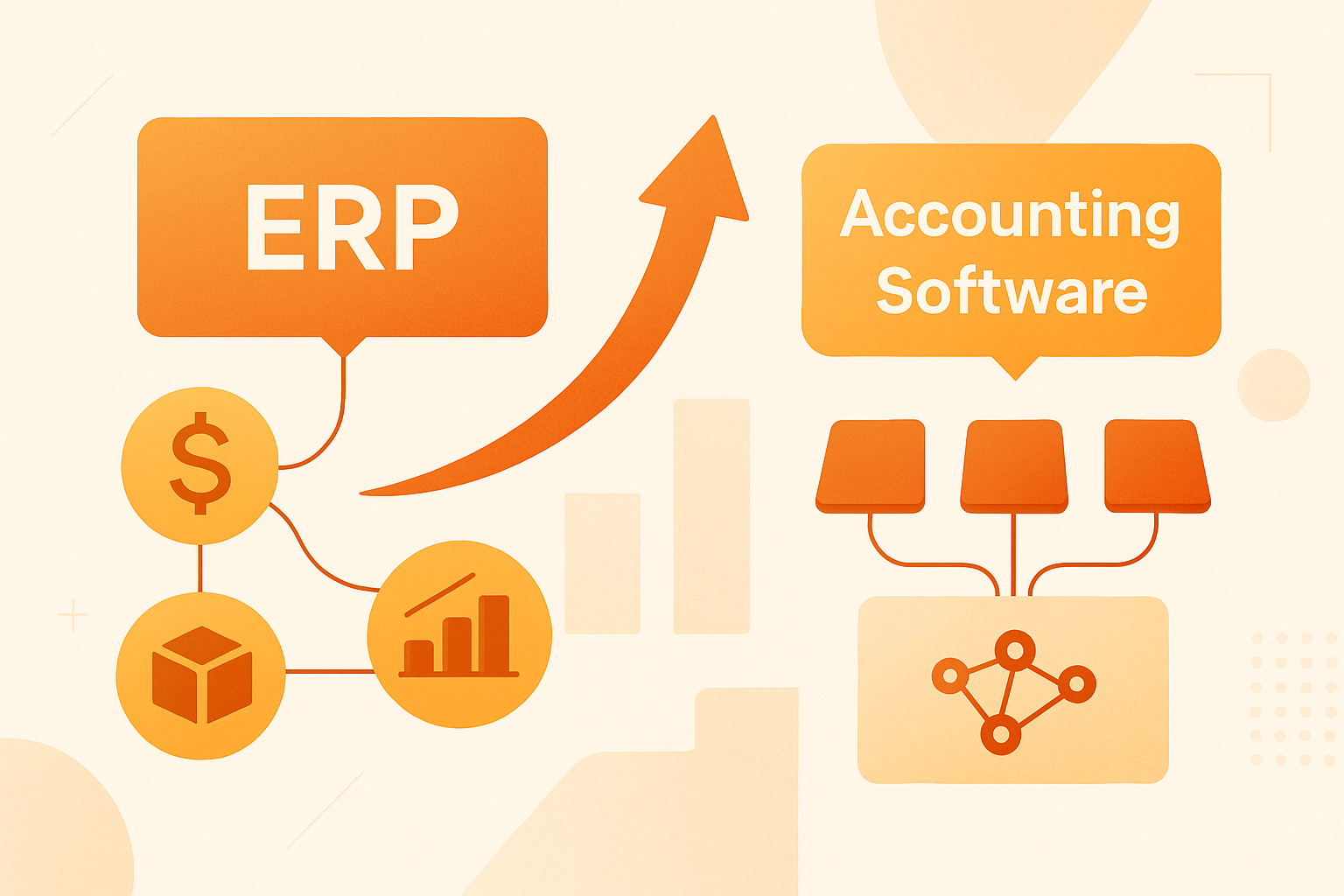 ERP vs Accounting Software: เมื่อการเงิน ฝ่ายขาย และคลังสินค้าต้องใช้ระบบเดียว