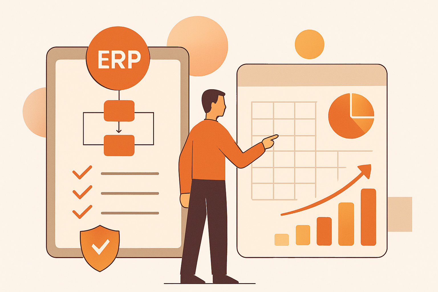 ระบบ ERP สร้างวินัยองค์กรได้อย่างไร: เวิร์กโฟลว์ สิทธิ์การใช้งาน และการรายงานผล