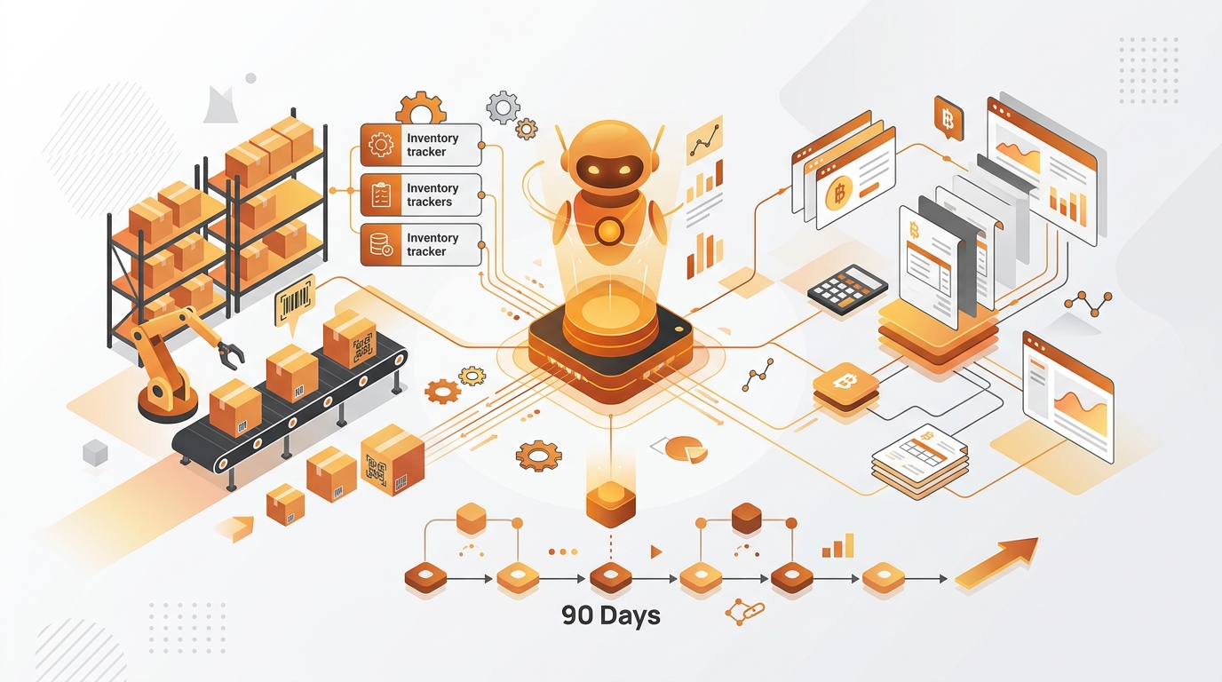 วิธีสร้าง ai erp assistant ลดเวลาหาของ-เช็กบิลใน 90 วัน