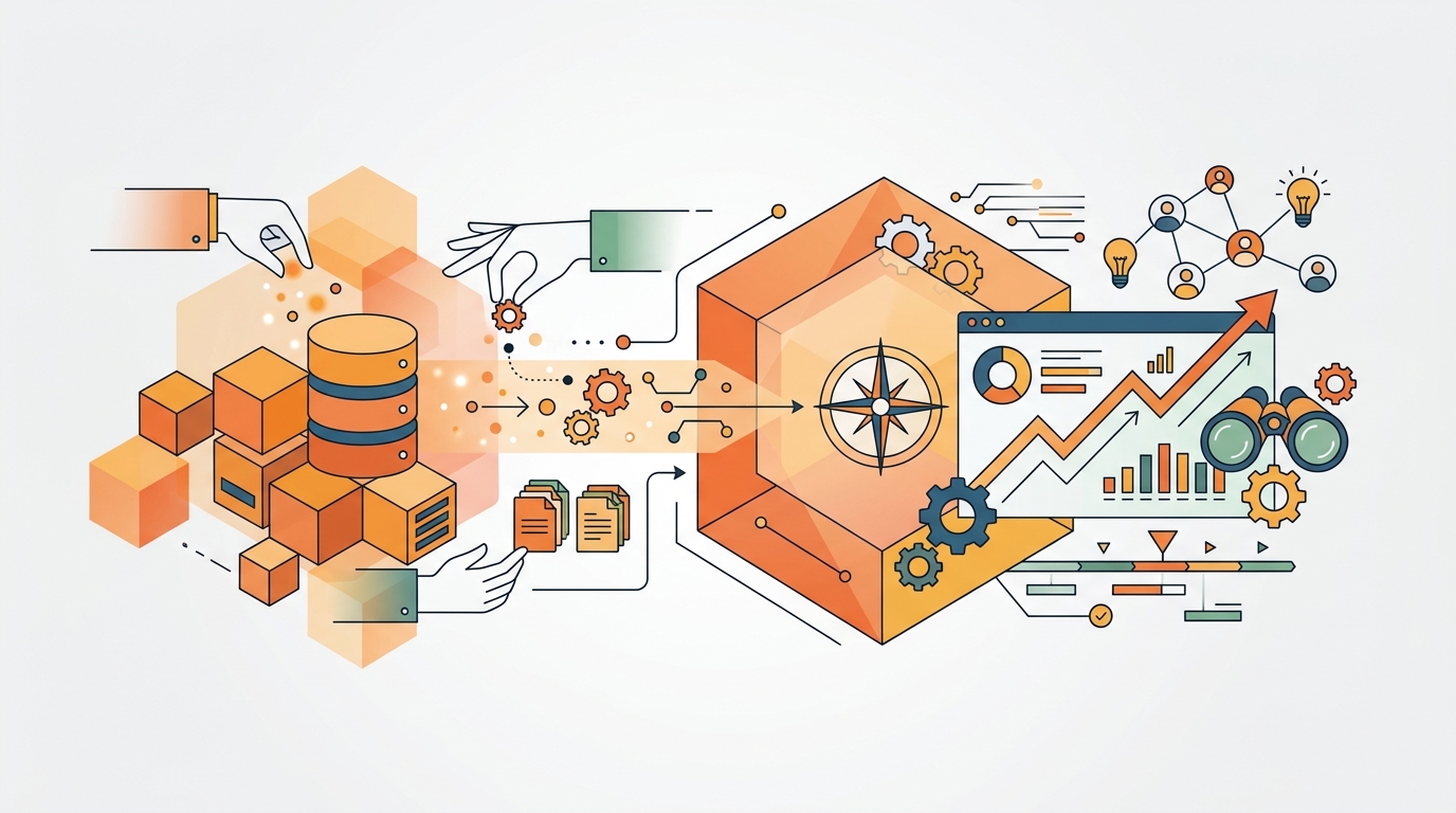การใช้ AI สำหรับเริ่มระบบ ERP: ล้างข้อมูลหลักและติดตามการใช้งานจริง