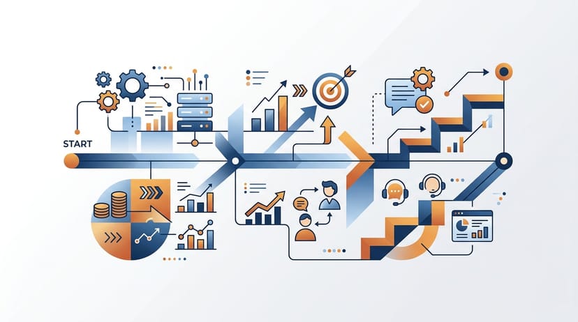 How to Build a Practical AI Roadmap for Business: Operations, Sales, and Support (90-Day Plan)
