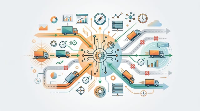 AI Logistics Routing Optimization to Reduce Empty Trips