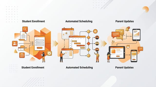 AI Education Workflow: Automate Enrollment & Scheduling