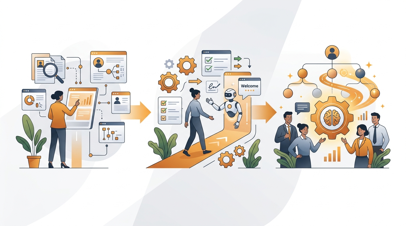 วิธี Implement AI in HR Workflows: แผนปฏิบัติจริง 90 วันเพื่อลดงานแอดมิน