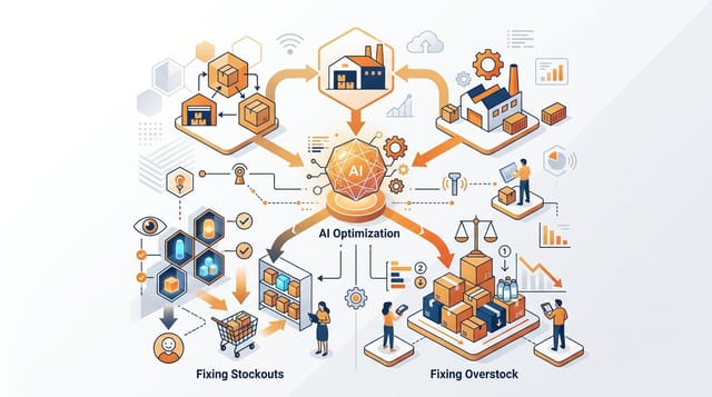 Fix Stockouts and Overstock with Retail AI Inventory Tools