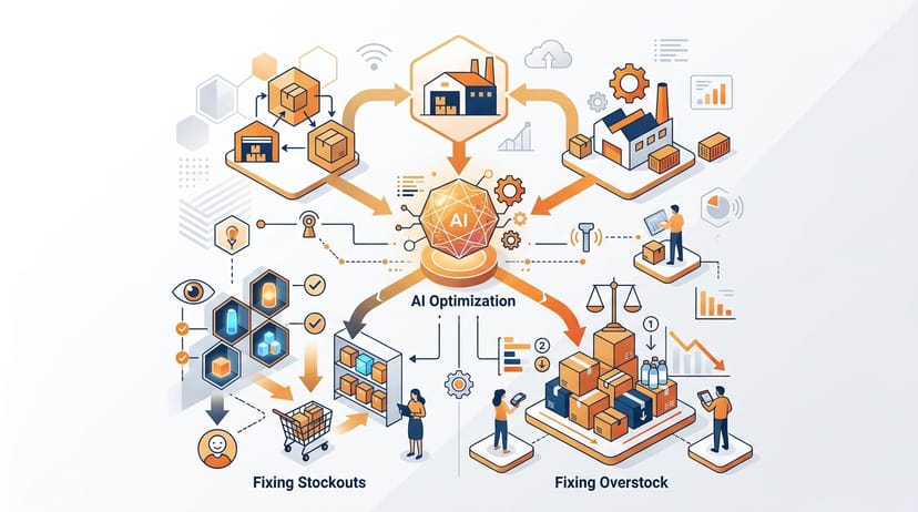 Stop the Bleed: How to Fix Stockouts and Overstock with retail ai inventory optimization