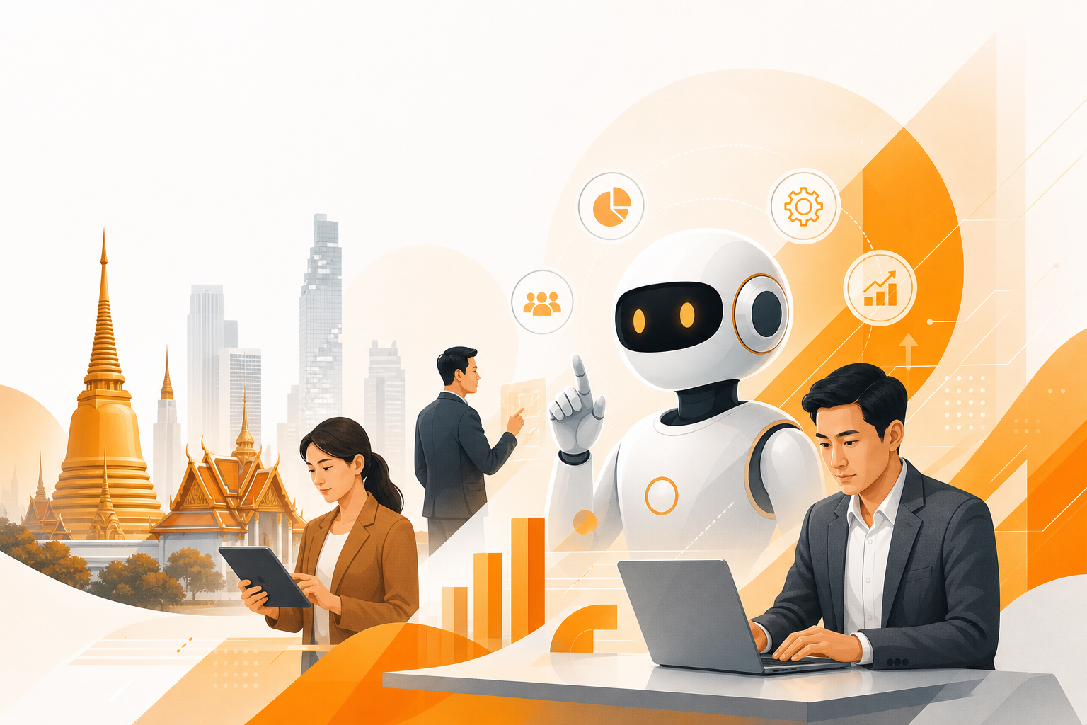 เทรนด์ AI ปี 2025-2026: ยุคแห่ง Agentic AI และงบ 2.5 หมื่นล้านสำหรับธุรกิจไทย