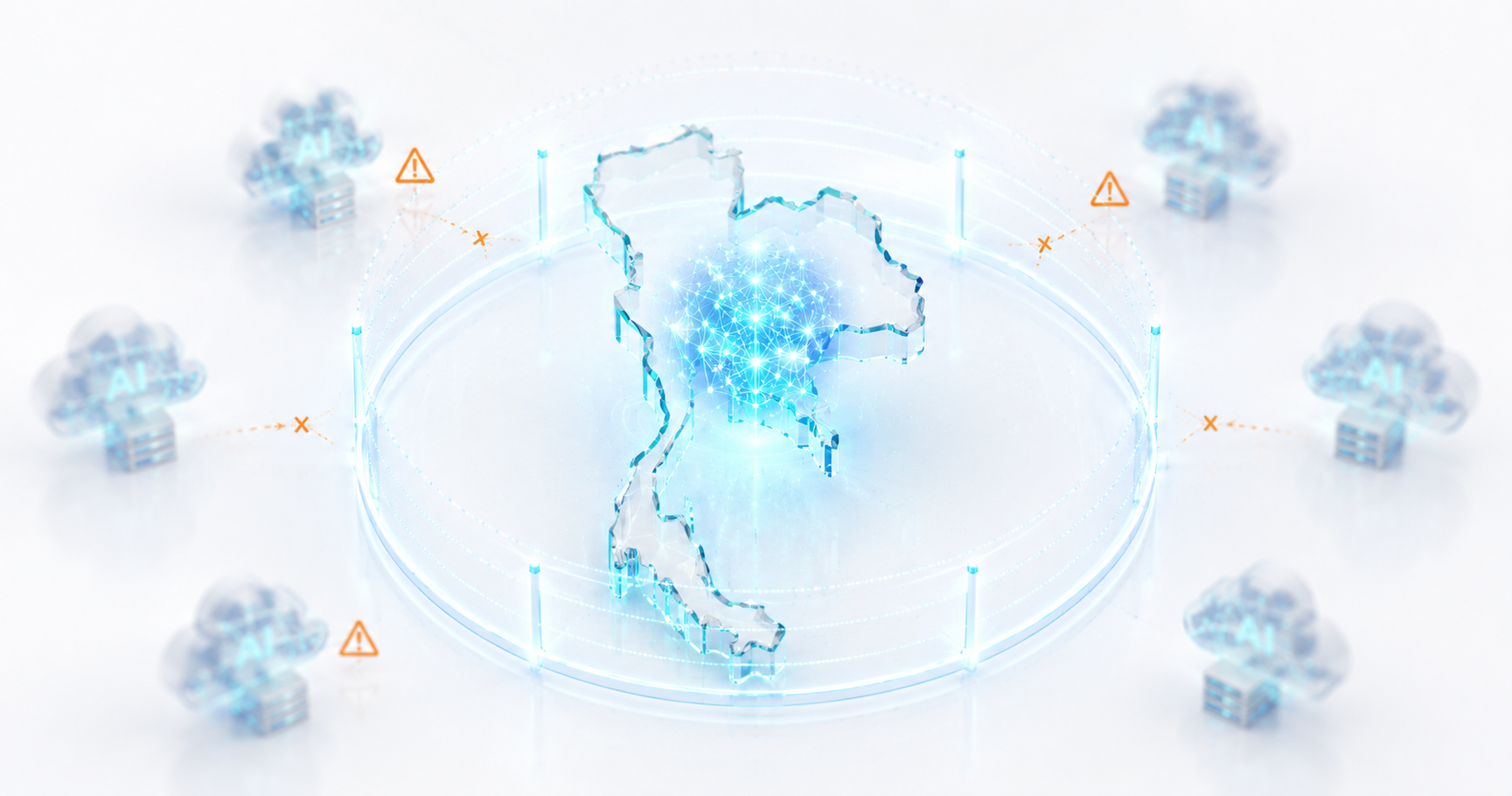 ทีมขาย B2B ของคุณกำลังนำข้อมูลความลับลูกค้าไปป้อนให้ AI ต่างชาติอย่าง ChatGPT และเทรนคู่แข่งโดยไม่รู้ตัวอยู่หรือเปล่า? การพึ่งพา Public AI ไม่เพียงแต่เสี่ยงต่อข้อมูลรั่วไหล แต่ยังขาดความเข้าใจในบริบทของธุรกิจไทยอย่างลึกซึ้ง ค้นพบเหตุผลที่การเปลี่ยนมาใช้ Sovereign AI คือจุดเปลี่ยนสำคัญในการปกป้องข้อมูลองค์กร และสร้างความได้เปรียบทางธุรกิจด้วย AI ของคุณเองอย่างแท้จริง