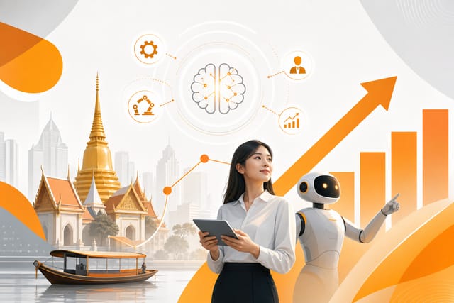 2026 Guide: How Thai Businesses Gain 10x ROI with AI