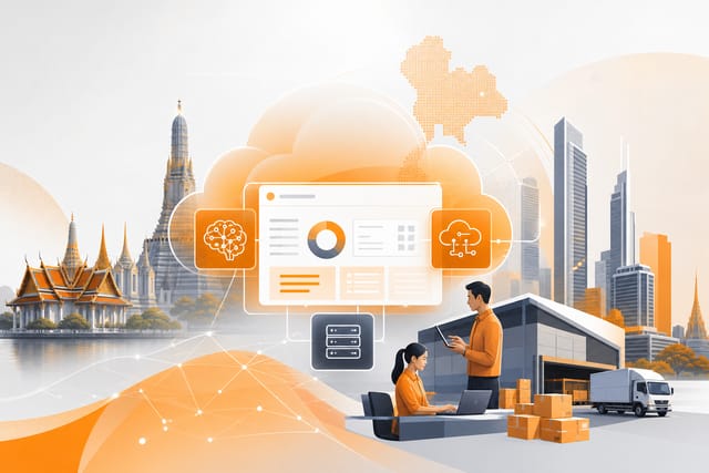 Thailand Digital Economy 2026: SMBs Using ERP, AI, and Cloud