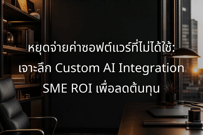 Stop Renting Generic Software: The Guide to Custom AI Integration SME ROI