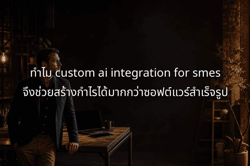 Why Custom AI Integration for SMEs Outperforms Off-the-Shelf Software