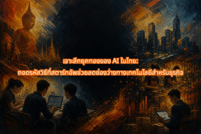 How Thai Startups Use AI to Bridge Tech Skills Gap