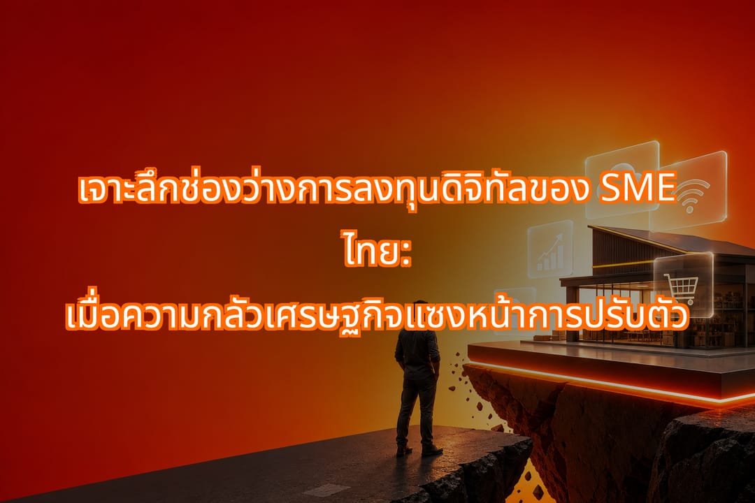ปิดช่องว่างการลงทุนดิจิทัล SME ไทยเพื่อความอยู่รอดธุรกิจ