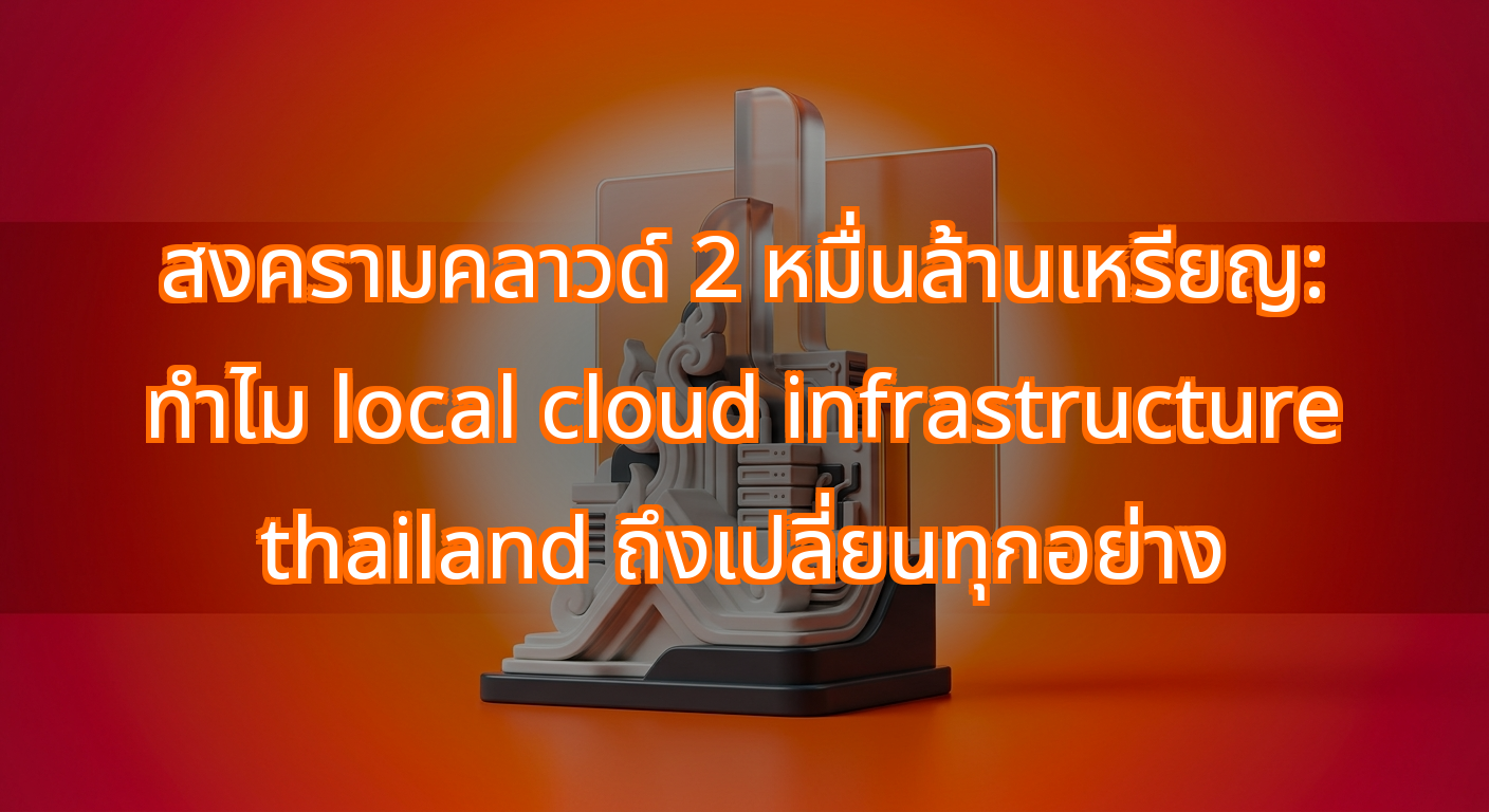 The $2B Cloud War: Why Local Cloud Infrastructure Thailand Changes ...