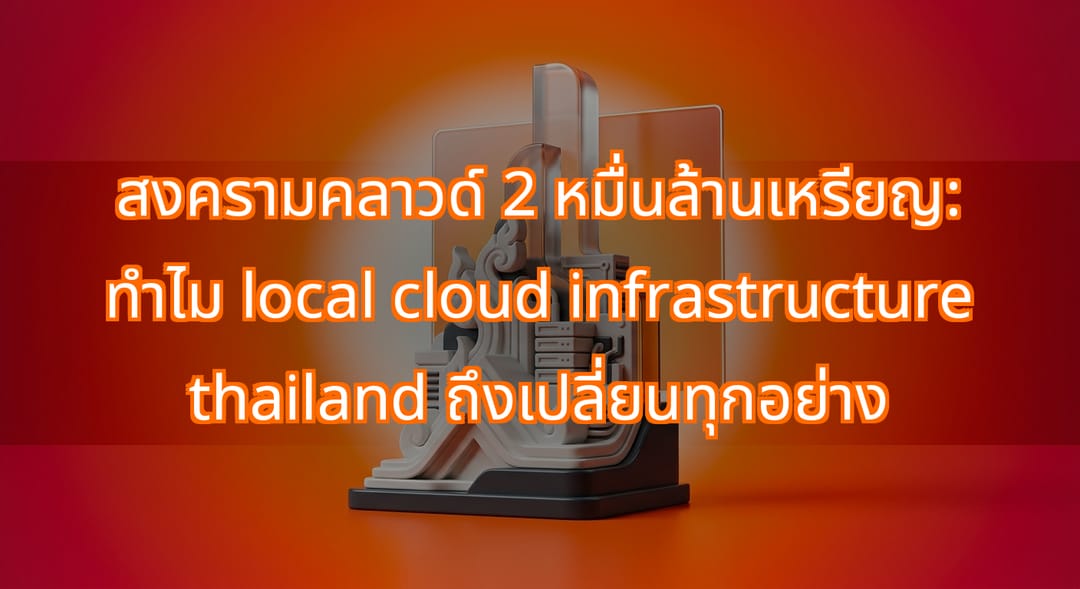 Local Cloud Infrastructure Thailand: Impact on SME Growth