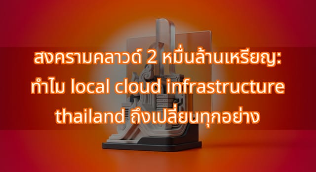 Local Cloud Infrastructure Thailand: Impact on SME Growth