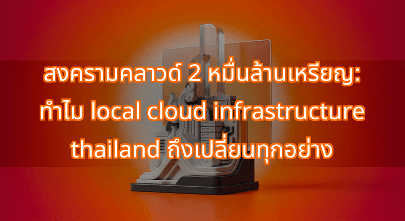 The $2B Cloud War: Why Local Cloud Infrastructure Thailand Changes Everything