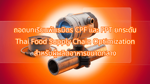 ถอดบทเรียนพันธมิตร CPF และ FPT ยกระดับ Thai Food Supply Chain Optimization สำหรับผู้ผลิตอาหารขนาดกลาง