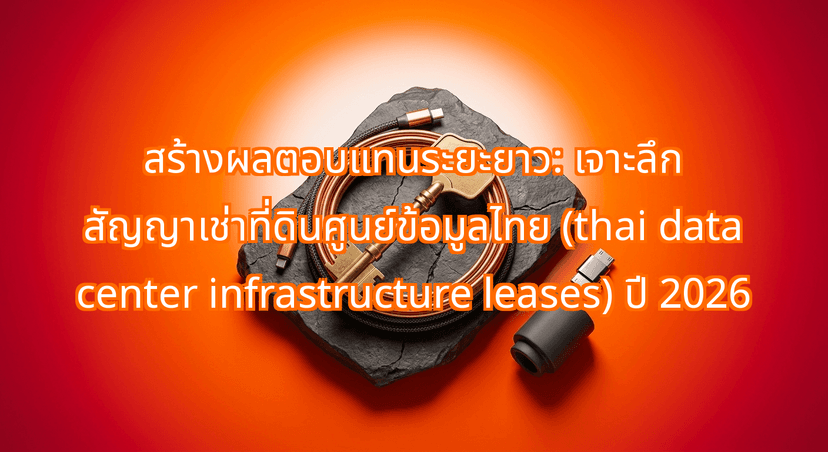 Unlocking Long-Term Predictable Yields: The 2026 Developer's Guide to Thai Data Center Infrastructure Leases