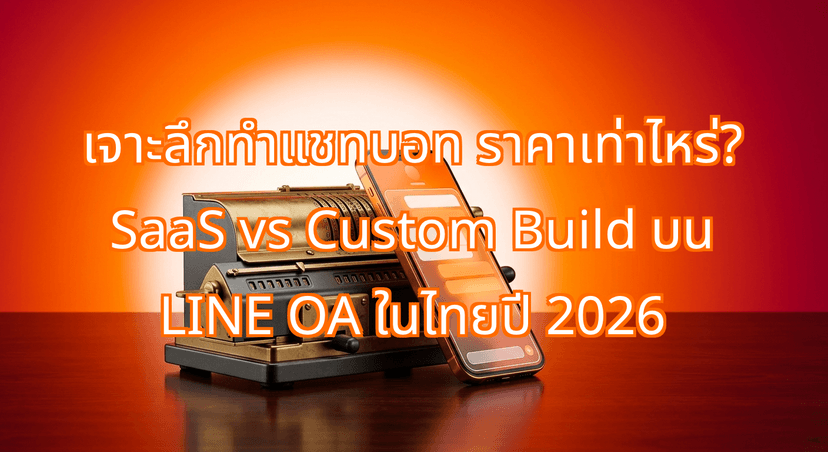 AI Chatbot Development Cost in Thailand (2026): SaaS vs Custom Build Guide