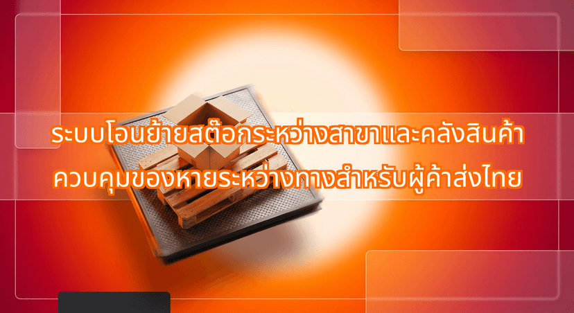 Multi-Warehouse Stock Transfer Control: Stopping Transit Losses for Thai Wholesalers