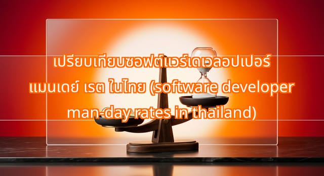 Software Developer Man-Day Rates in Thailand: Fixed vs T&M