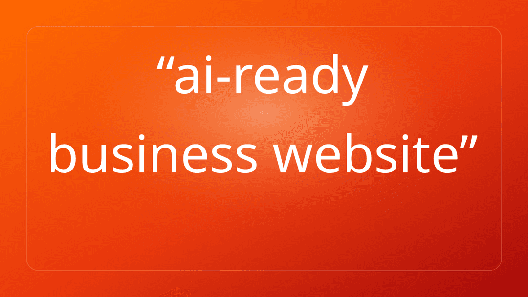 ai-ready business website