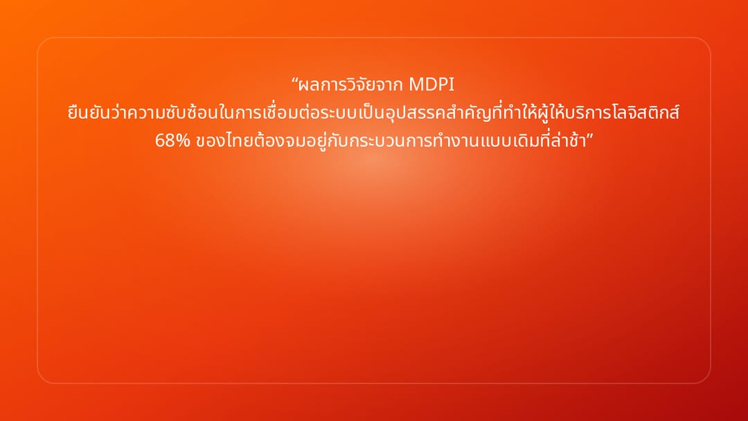 ผลการวิจัยจาก MDPI ยืนยันว่าความซับซ้อนในการเชื่อมต่อระบบเป็นอุปสรรคสำคัญที่ท…