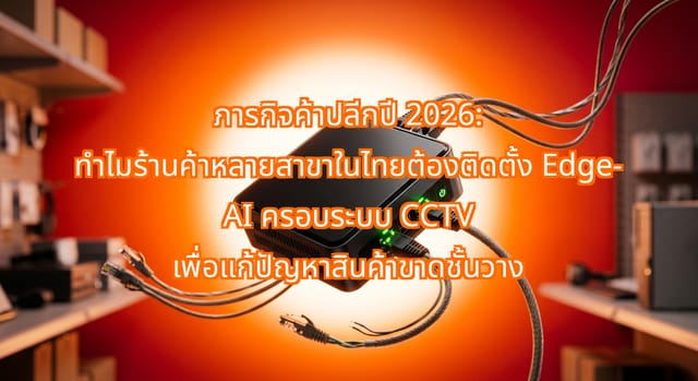 2026 Retail: Thai Multi-Stores Retrofit CCTV with Edge-AI