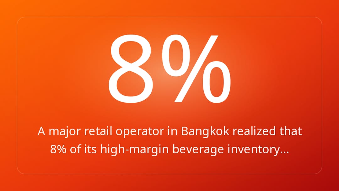 A major retail operator in Bangkok realized that 8% of its high-margin beverage inventory…