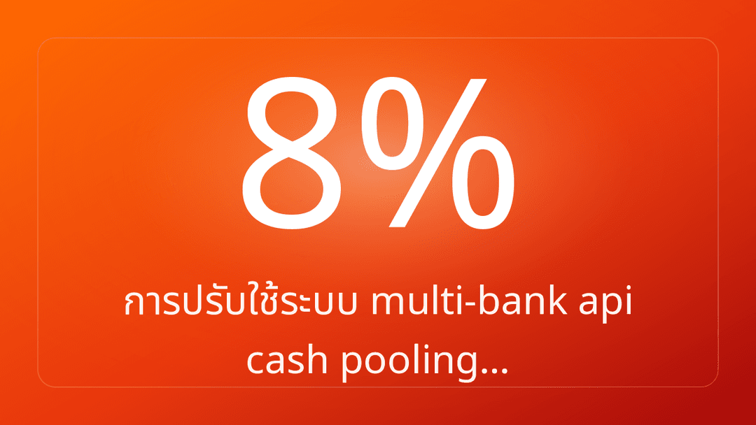การปรับใช้ระบบ multi-bank api cash pooling…