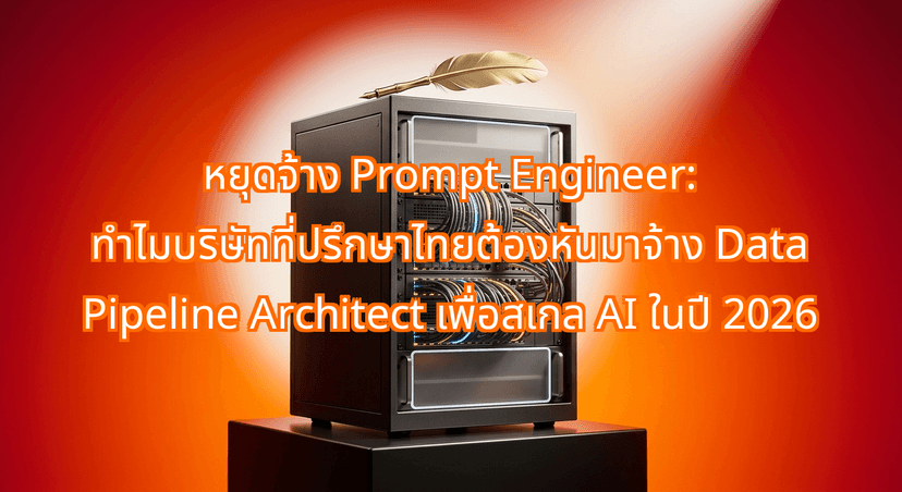 Stop Hiring Prompt Engineers: Why Thai Consulting Agencies Must Recruit Data Pipeline Architects to Scale AI