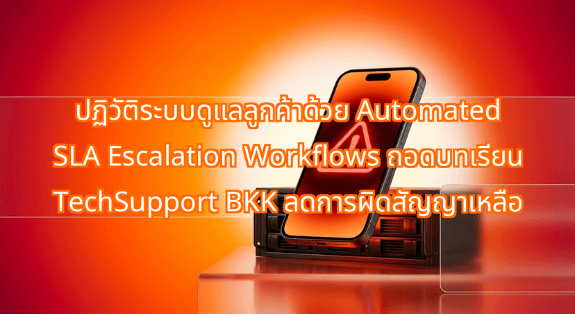 How TechSupport BKK Used Automated SLA Escalation Workflows to Slash Ticket Violations to 2.1%