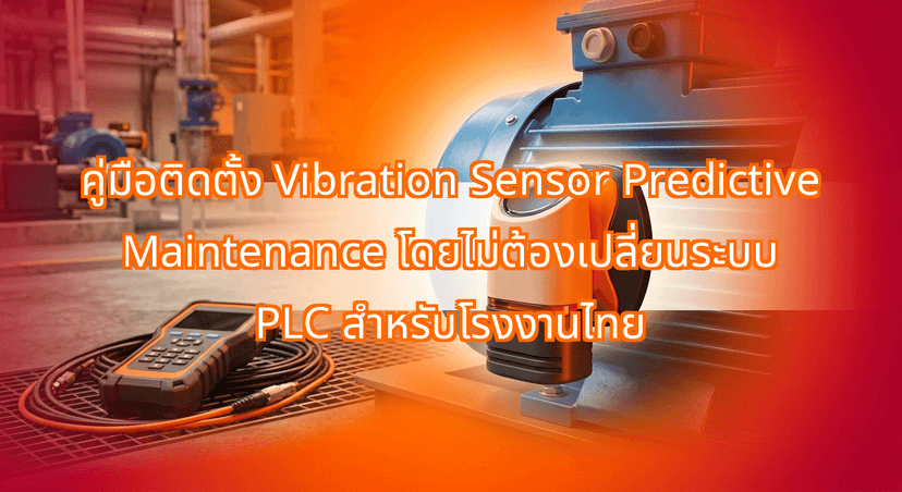 The Legacy Machine Retrofit Checklist: Low-Cost Vibration Sensor Predictive Maintenance for Thai Factories