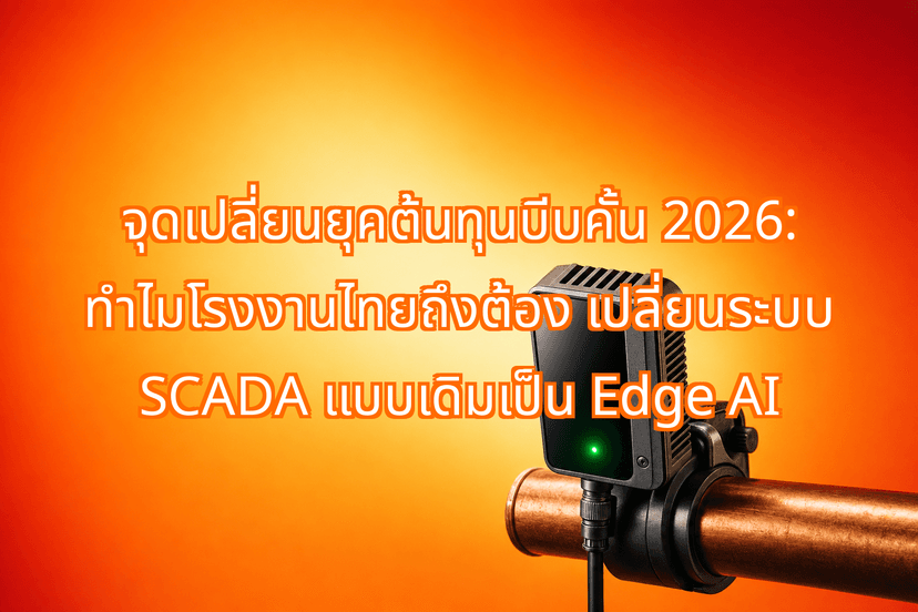 The 2026 Cost-Squeeze Pivot: Why Thai Factories Must Replace Legacy SCADA with Edge AI to Fight Raw Material
